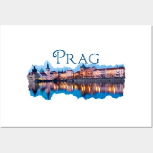 Prag: Evening Skyline Posters and Art